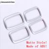 For Mitsubishi ASX 2014 -  Car Inner Door Pull Handle Bowl Frame Cover Trim Carbon Fiber / Matte ABS Interior Accessories