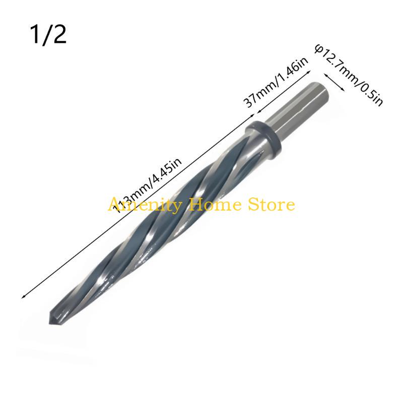 F26C Bridge Reamer Drill Reamer Tool Set for Metal HSS Car Reamer Tapered Alignment Reamer Drill Bit Chucking Tool