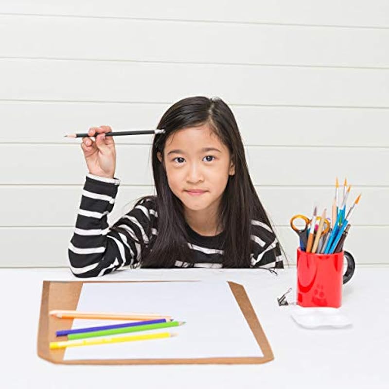 Doms Fsc 24 Colour Pencil Flat Tin,Multicolor
