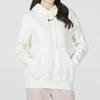 Nike Kangaroo Pocket Logo Print Hoodie Women Hoodie White DQ5861-133
