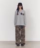 Tonilolenseu Curved Line Camo Pants