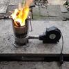 5V-24V Air Blower Fan Charcoal Starter Cooking Fire Starter Grill Fans with Air-Duct Dual Ball Bearing BBQ Camping Tool