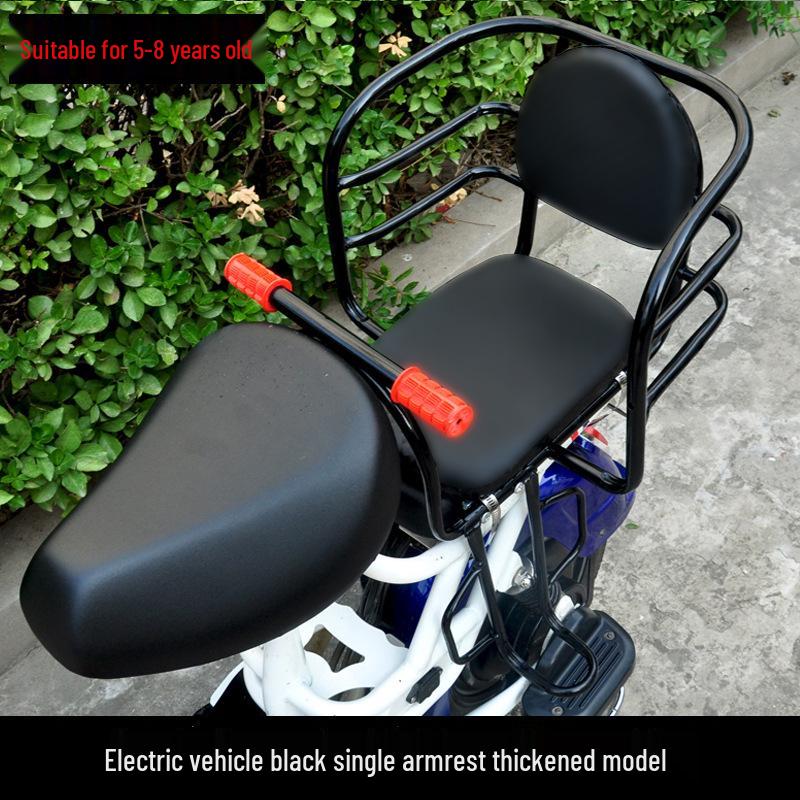 Elektriskā velosipēda bērnu aizmugurējais sēdeklis -