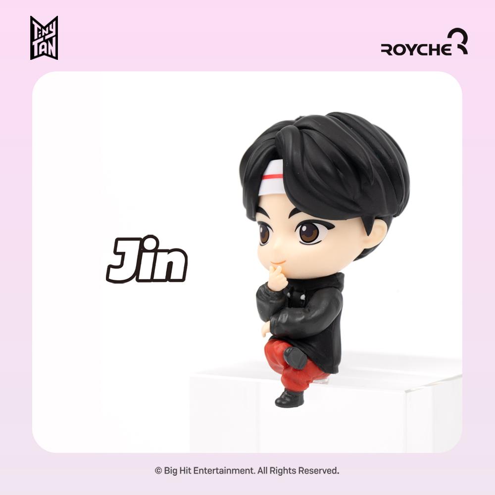 2p Set) Tinytan X Royche Monitor Figure Official BTS Goods from Bighit / Plastic Doll