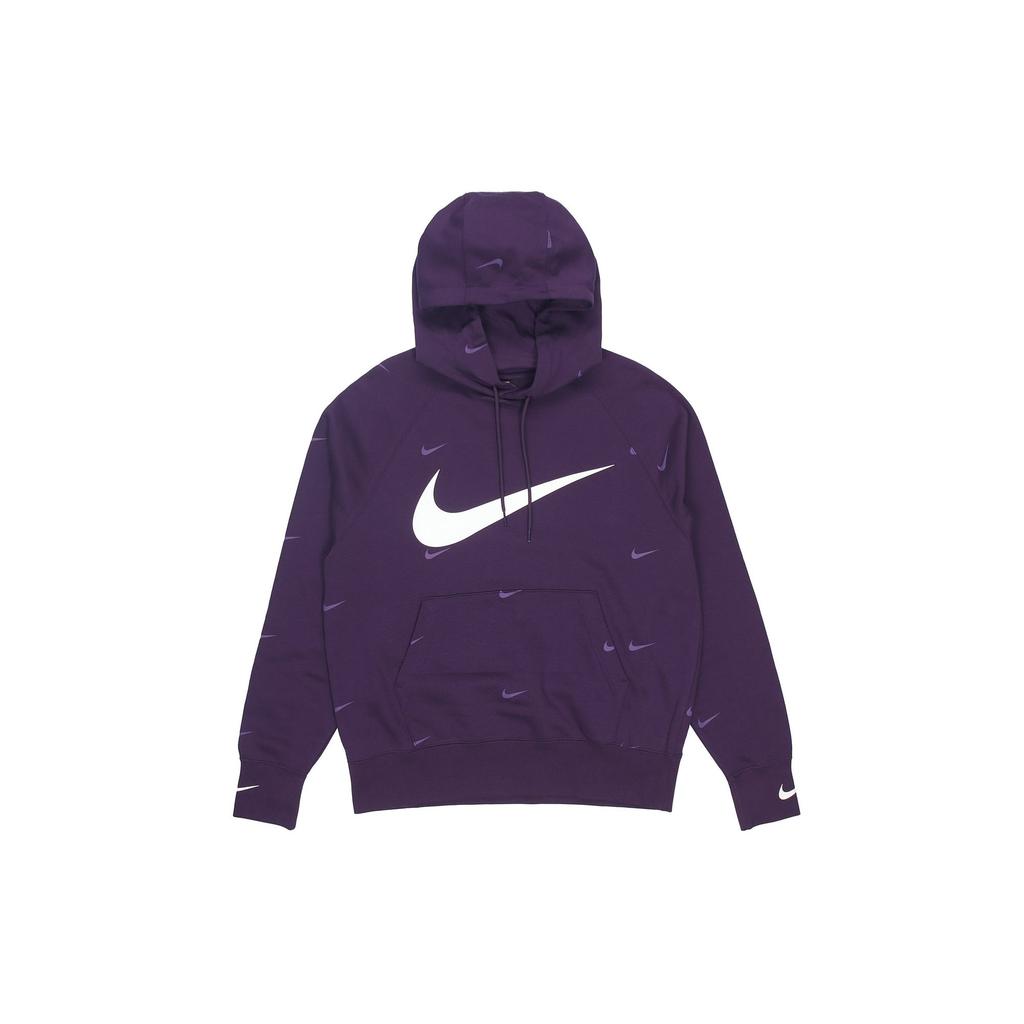 Nike Sweatshirts Men's Purple Hooded Moderate Regular DA0111-525