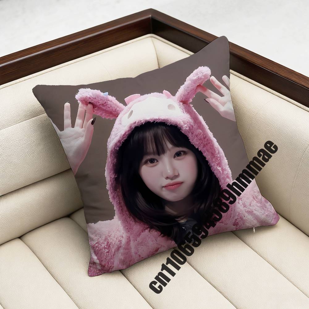 For CChaewon CChae WWon lgbt Throw Pillow Case Sham xcm xcm Square Bedroom Pillowcase Cushion Cover