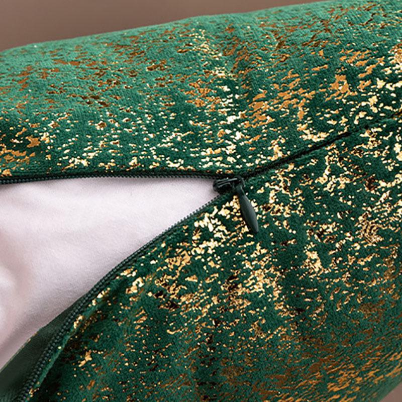 45*45 Bronzing Nordic Throw Cushion Cover Living Room Decoration Sofa Cushion Cover Pillowcase Car Home Decor Pillow Case