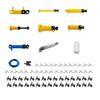 MOC Technical Hose Air Pump Tank Push Rod Putter Switch Piston Compatible With legoeds Pneumatic Parts 9641 42043 47225 61904