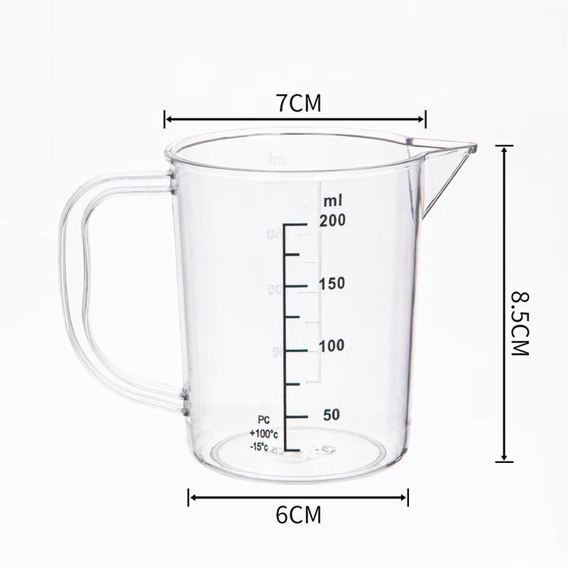 Yicang 200ml PC Heat-Resistant Baking Measuring Cups