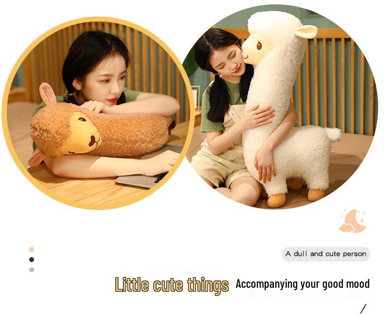 2021 Alpaca Doll Girl Sleeping Pillow - Cute Valentine's Day Plush Toy