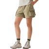 Skechers Water-Resistant Outdoor Loose-Fit Versatile Lace-Up Cargo Shorts Women Shorts Yew P225W132-03EN