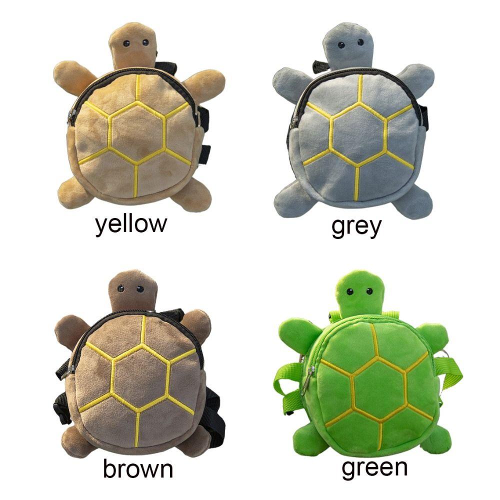 Haustier Selbsttrage-Rucksack mit großem Fassungsvermögen Weiche Hunde-Outdoor-Snacktasche Schildkrötenform Haustiertasche Outdoor