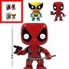 Wolverine 05 And Deadpool 20 Collectible Pvc Figure Set For Fans
