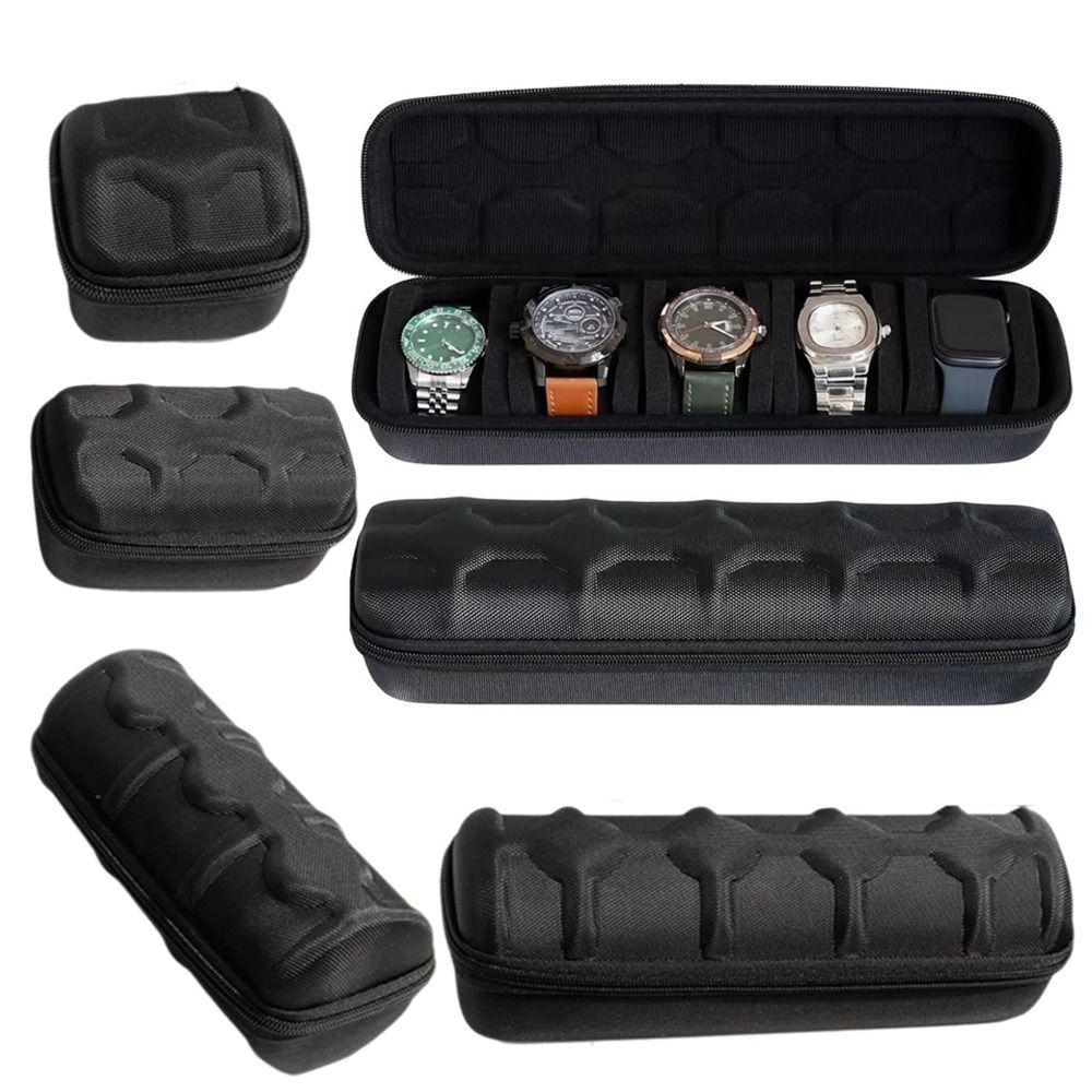 Shockproof Watch Box Organizer 1/2/3/4/5Slots Watch Storage Box Watch Display Holder Travel