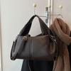 New PU Solid Color Zipper Temperament Crossbody Bags Waterproof Durable Women's Handbags Sense of Luxury Versatile Sweet Bags