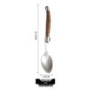 Western-Style Steak Knife and Fork Set with Retro High-End Wooden Handles.