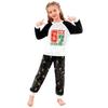 Children's Boys And Girls Thin Two-piece Long-sleeved Pants Two-piece