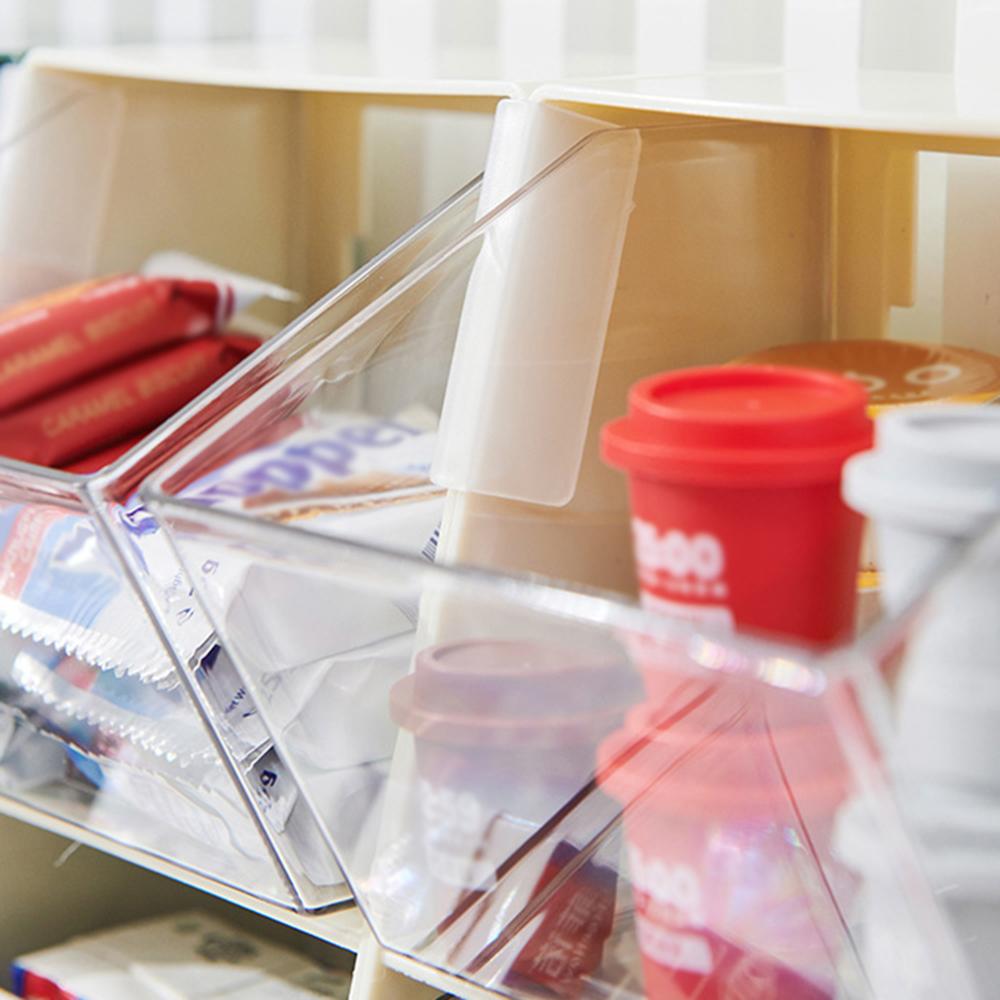 Tea Bag Storage Box Coffee Capsule Storage Rack Family Bar Table Top Multi-Layer Large Capacity Snack Tea Storage Organizer Box