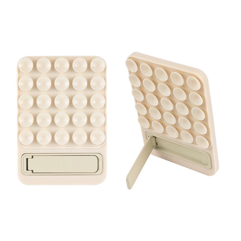Silicone Anti-Slip Suction Cup Holder for Glass and Desktop