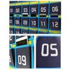 A84E-4X 36 Numbered Pockets Chart Cell Phone Hanging Organizer Hanging Storage Bag For Classroom Calculator Phone Holders
