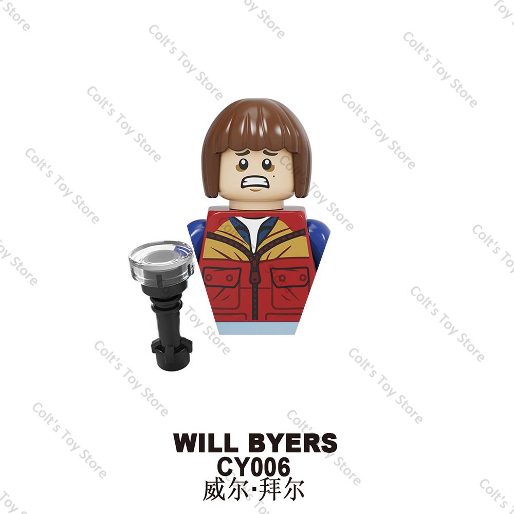 Montauk Upside Down World Building Blocks Demogorgon Vecna Eleven Mini Action Figures Bricks Model Movies Dolls Toys Kids Gift