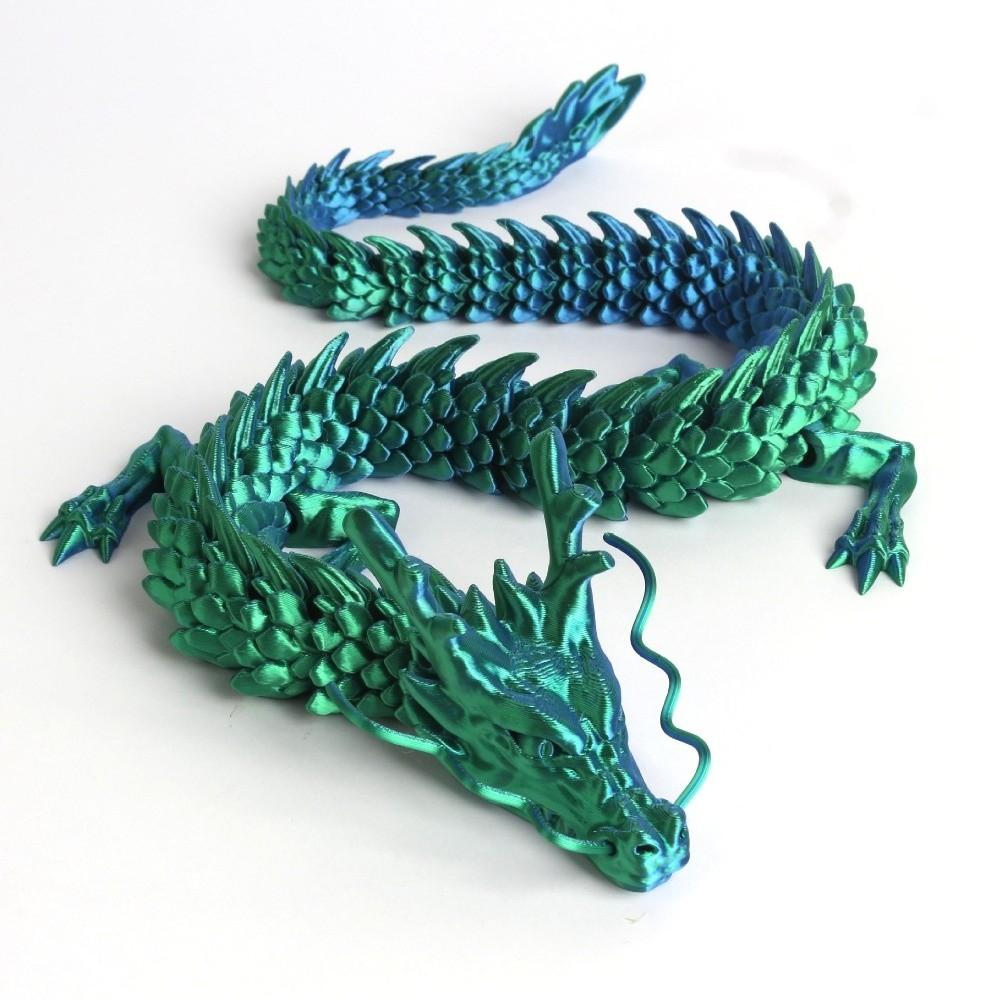 Full Body Joints Rotatable Articulated Dragon Chinese Dragon Ornaments  Home Ornaments