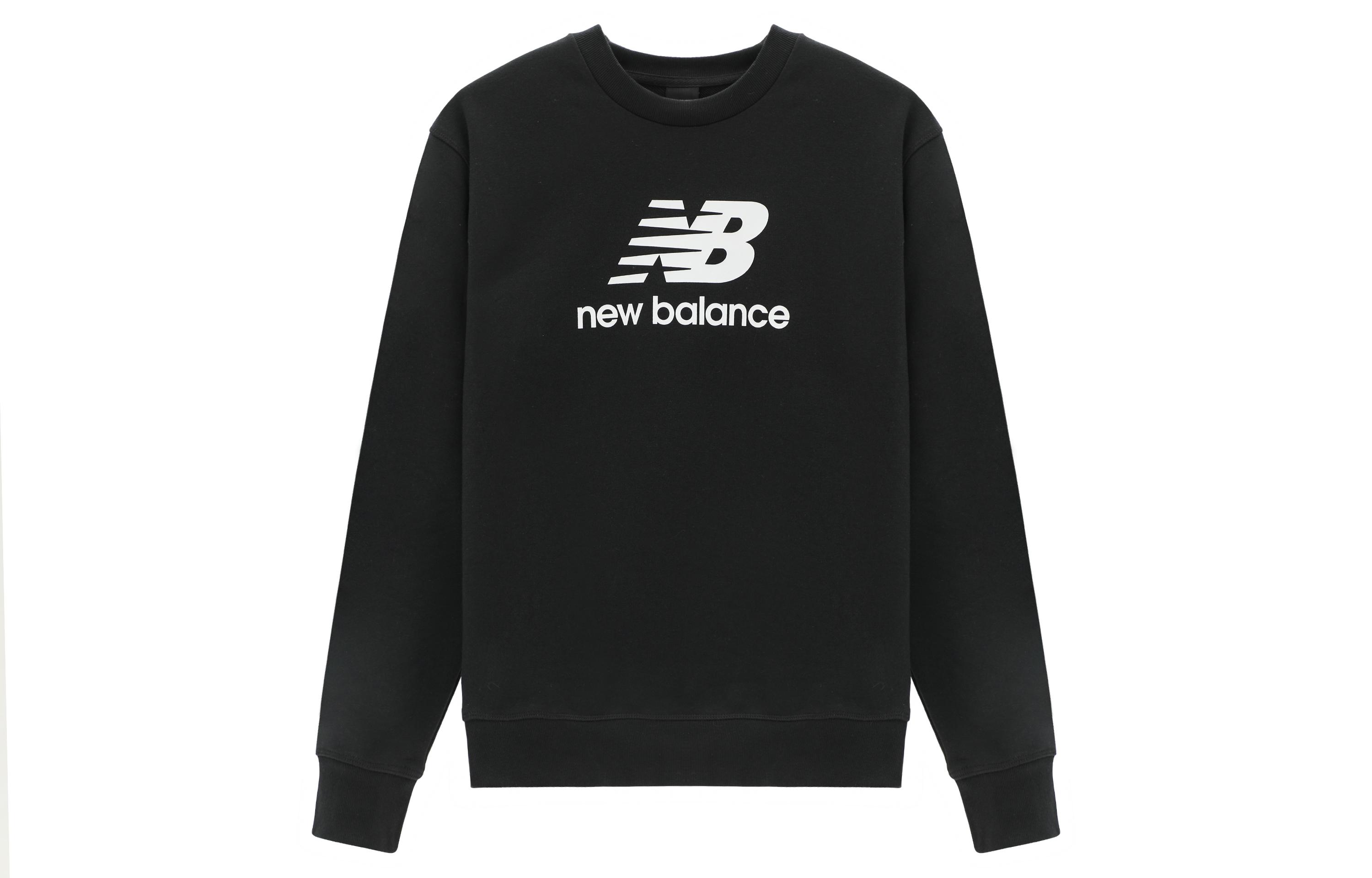 New Balance Sweatshirt Unisex Black AMT31538-BK XXL