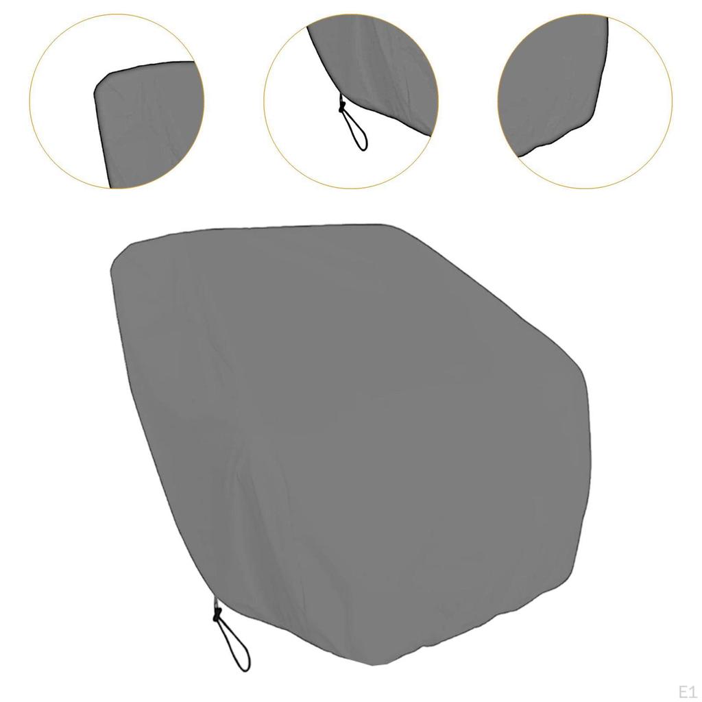 Boat Seat Cover Chair Oxford Cloth Elastic Fastening Yacht Fishing Chairs Bench