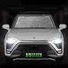 1:32 NIO ES8 SUV Alloy Electric Vehicles Model Diecasts Metal New Energy Car Model Simulation Sound and Light Childrens Toy Gift
