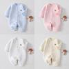 Baby Winter Three Layer Snowsuit With Cotton Padding For Newborns And Infants