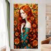 Abstract Girl and Flower Picture DIY Diamond Painting Cross Stitch Full Drills Diamond Mosaic New Collection Home Decor