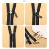 5 Pcs Detachable Metal Zipper Pullers For Zipper Sliders Head Zippers Repair Sewing Notions
