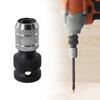 1Pcs Quick Release Tools Impact Wrench Socket Set 1/2 Inch Square To 1/4 Inch Sleeve Adapter