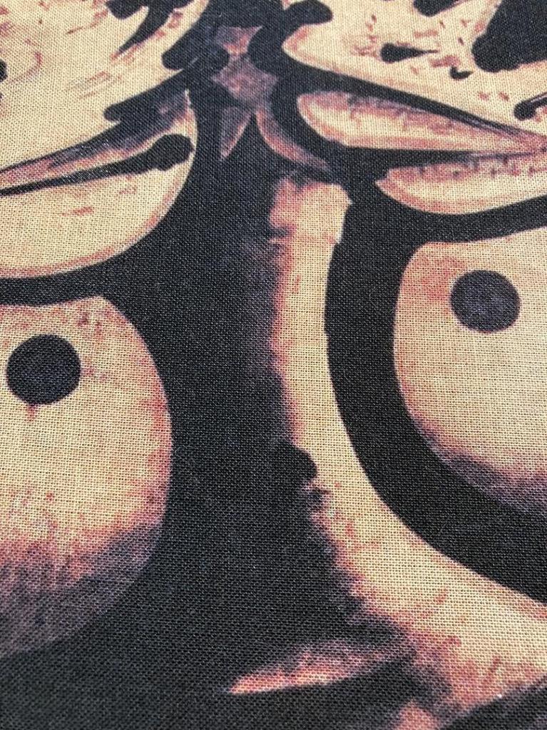 hand towel from all over the Soga Cloud and Dragon Ukiyo-e world Shohaku's