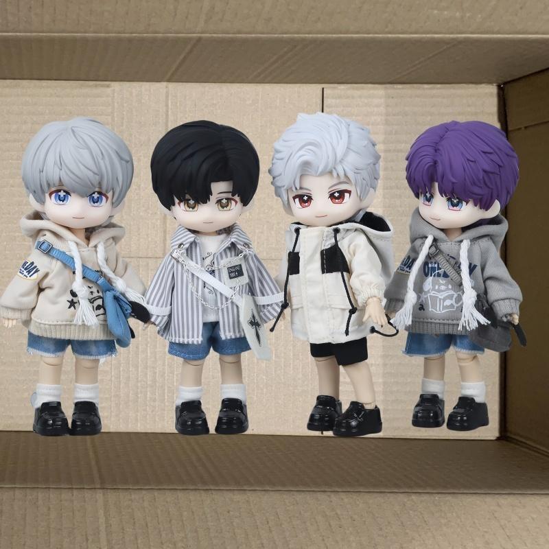 Game Love And Deepspace Shen Xing Returns To Ob11 Whole Child Li Shen Qin Che Qi Yu 1/12 Figures Cute Dress-Up Dolls Model Gifts