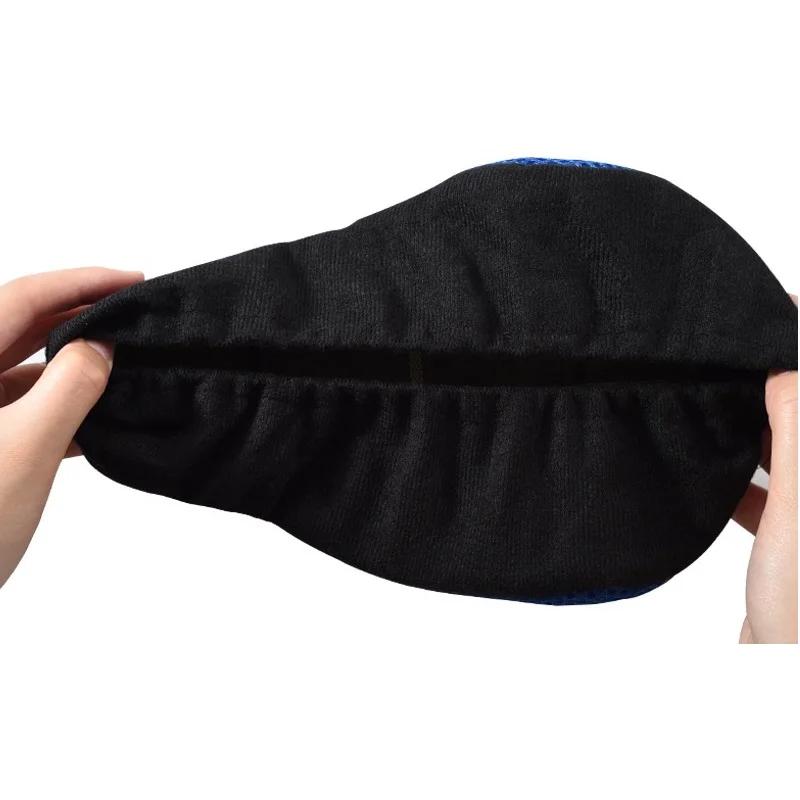 3D Bicycle Saddle Cover Soft Bike Seat Covers Cycling Silicone Seat Cushion Cycling Breathable Saddle Comfortable Bicycle Saddle