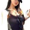 Spice Girl Lace Slim Skinny Sleeveless Vest Summer Chic Fashion Versatile Niche Ins Pure Sexy Top