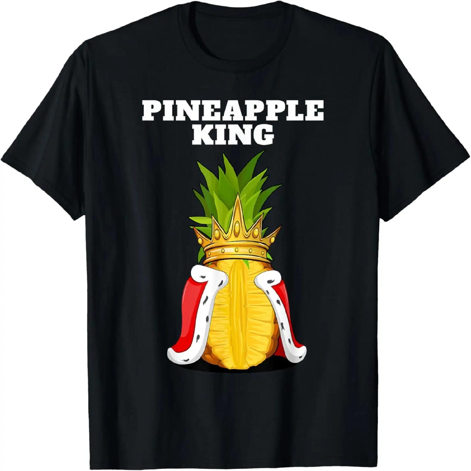 Retro Sunset Upside Down Pineapple Swinger mens womens T-Shirt S