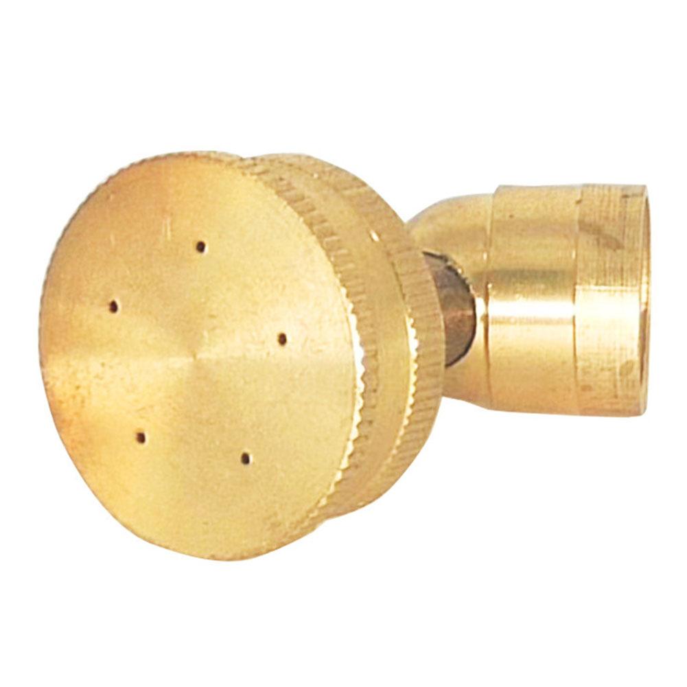 Regulowana 5-otworowa mosiężna dysza zraszacza ogrodowego