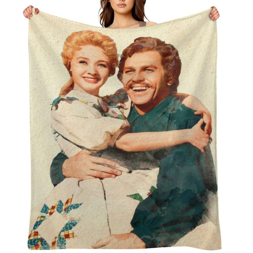 Seven Brides for Seven Brothers Throw Blanket Beach Blankets For Sofas Sleeping Bag Luxury Brand Blankets