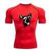 Men's Breathable Compression Athletic T-shirt, Roaring Angry