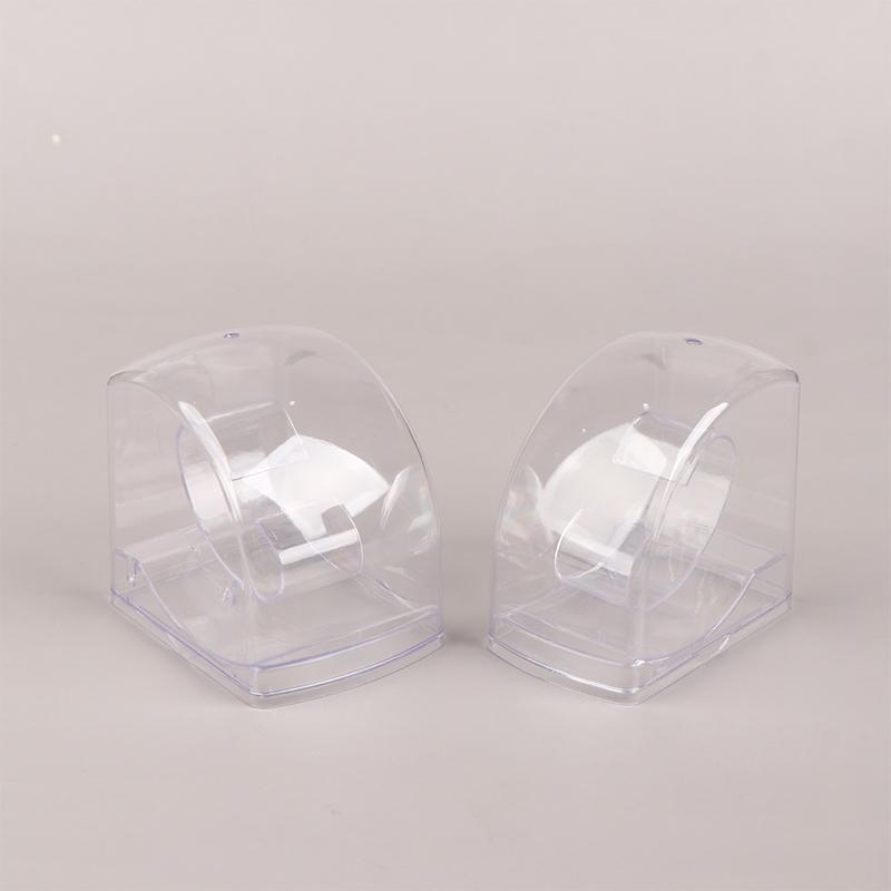 Support de présentoir de montre en plastique Boîtier transparent Organisateur de boîte de protection pour montre connectée pour adultes et enfants