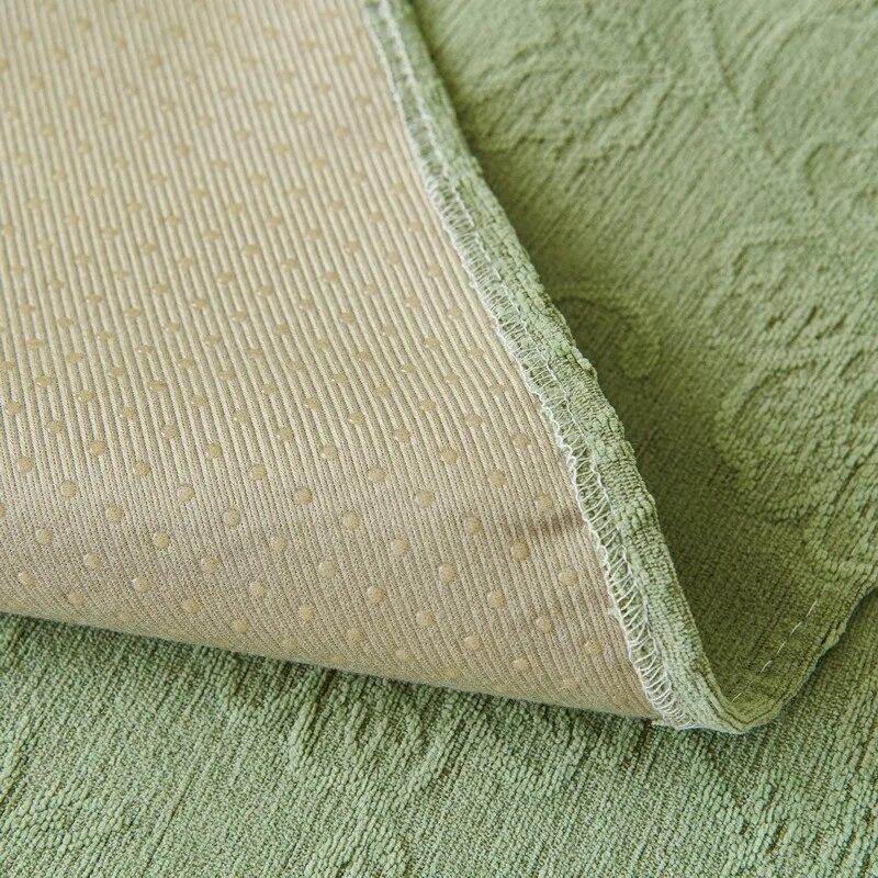 Chenille  Lace Light Luxury Sofa Cover Anti-cat Scratch Solid Color Non-slip Sofa Cushion Cover Four Seasons Universal Couch Mat