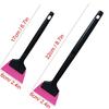 Long Plastic Handle Car Tint Squeegee Anti-Slip Window Cleaning Tool High Quality Rubber Scraper