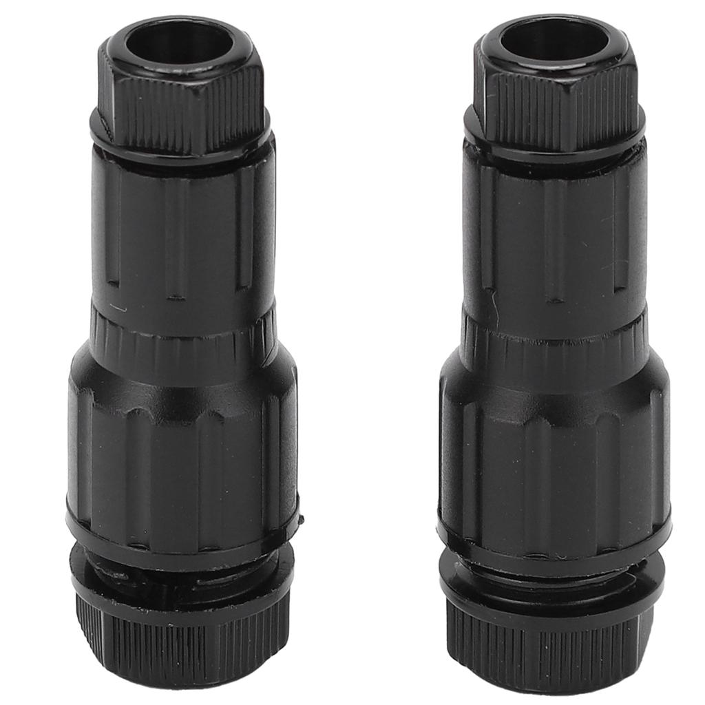 2Pcs Low Voltage Wire Connectors Nylon Brass for Landscape Lighting Outdoor Spotlight
