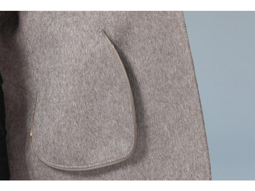 Double-Sided Cashmere Coat for Women - High-End Pure Wool Autumn & Winter Outerwear, Short Mid-Aged Women's Jacket