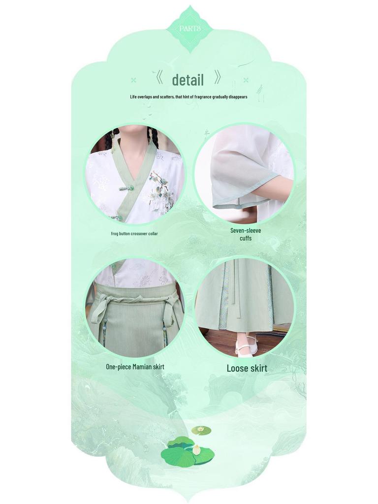 Vintage Chinese Cheongsam & Tang Suit Two-Piece Hanfu Set for Women