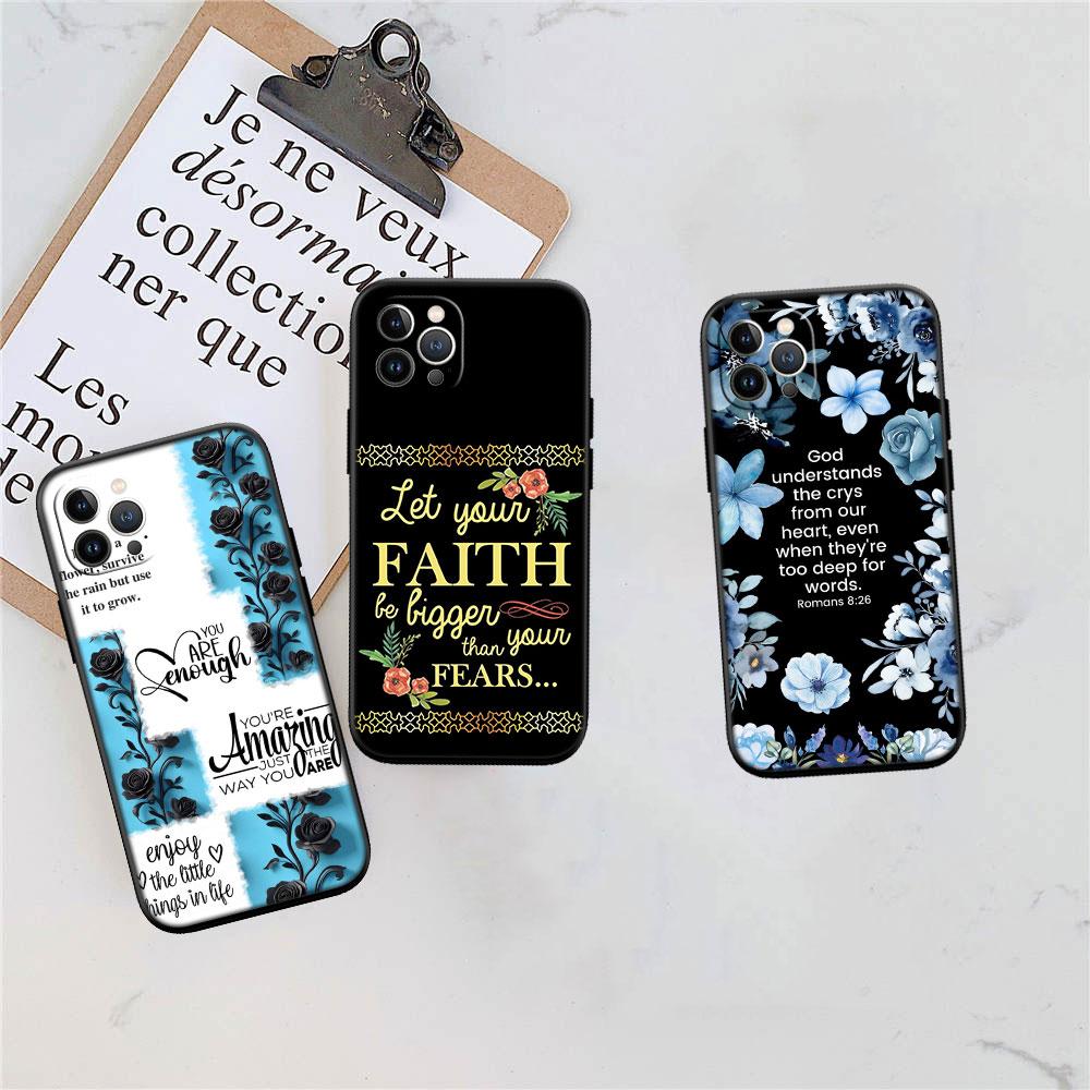 MY3 Bible verse Jesus Christ Phone Case for OPPO A40 A60 A80 A15 A16 A16K A12 A17 A17K A54 A54S A53 A53S A55 A56 A57 A98 F23