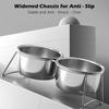 Raised Cat Bowls 15°Tilted Dog Water Bowl Stable Dog Bowls  Pet Supplies