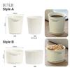 330 ML Ceramic Mug Simple Letter Coffee Cup Creative Imitation Paper Design Office Drinking Water Household Breakfast Milk Cup